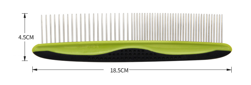 Pet double-sided hair comb cleaning comb