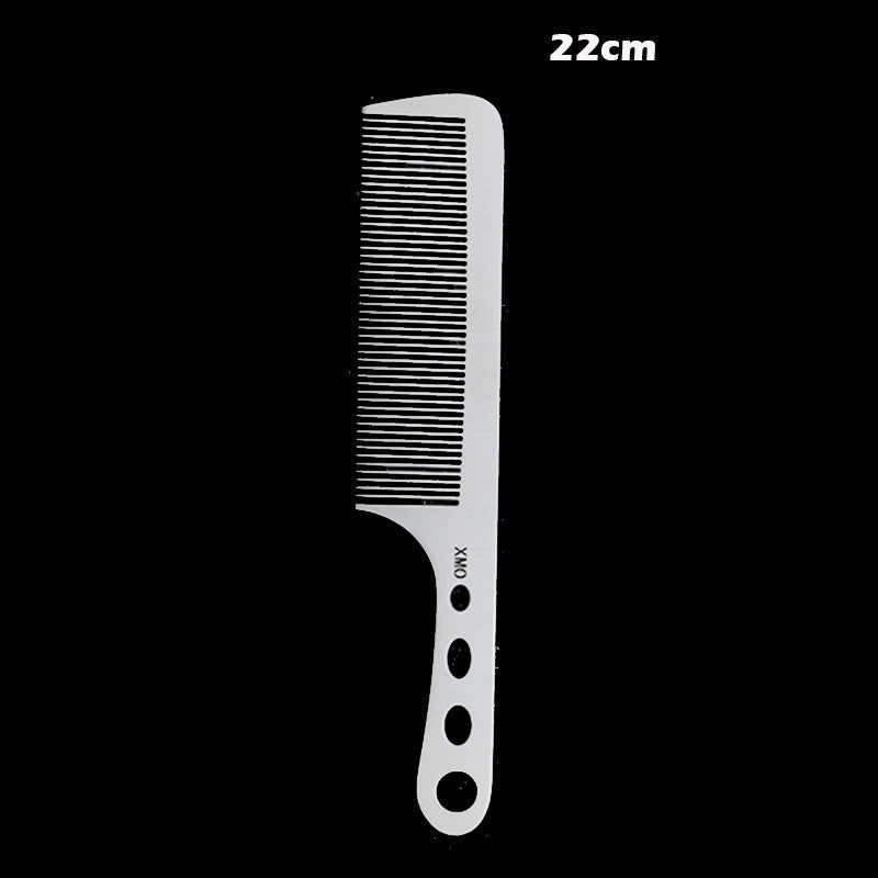 Hairdressing Steel Comb Titanium Steel Comb