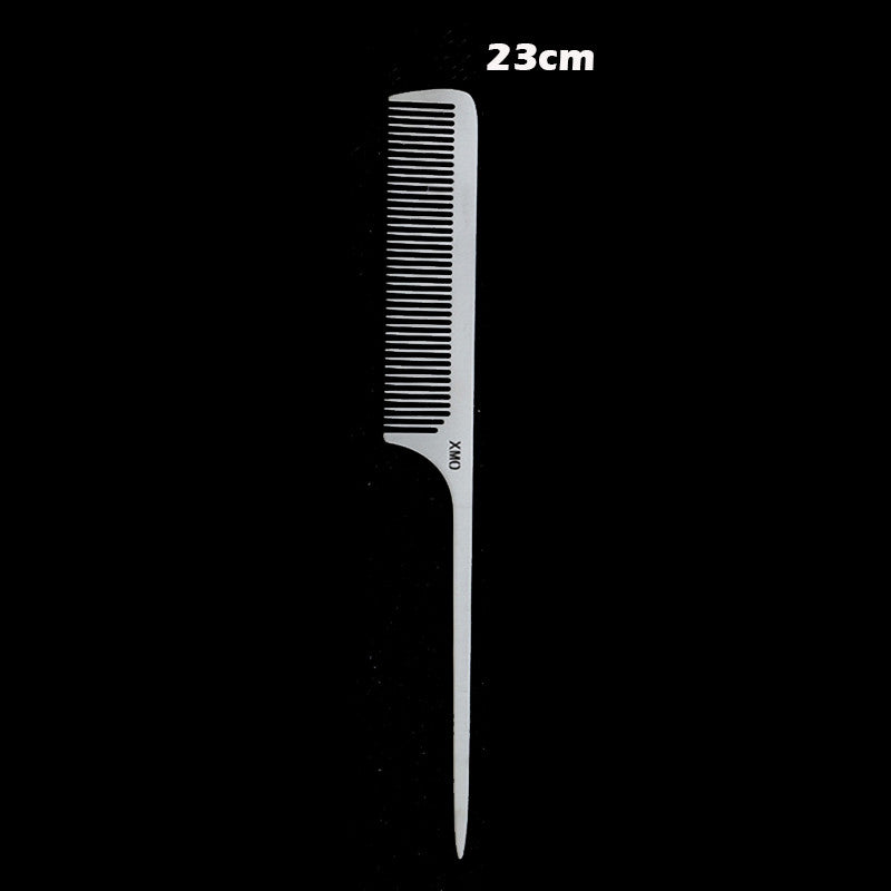 Hairdressing Steel Comb Titanium Steel Comb