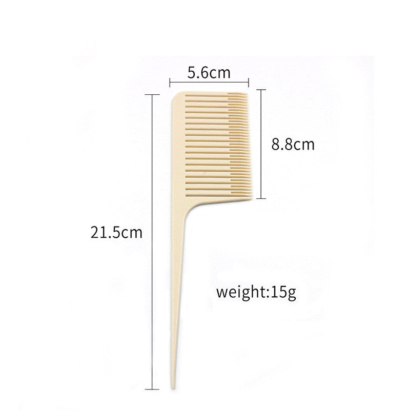 Professional Hairdressing Comb With Big Teeth Long Teeth And Short Teeth