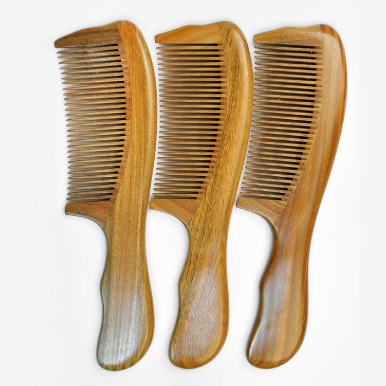 Sandalwood Comb Green Sandalwood Comb