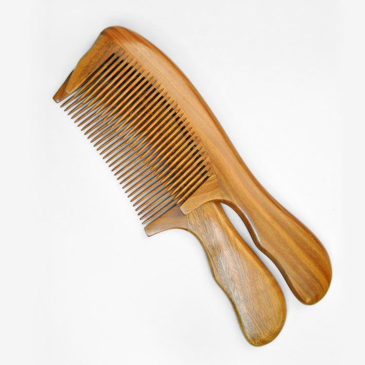 Sandalwood Comb Green Sandalwood Comb