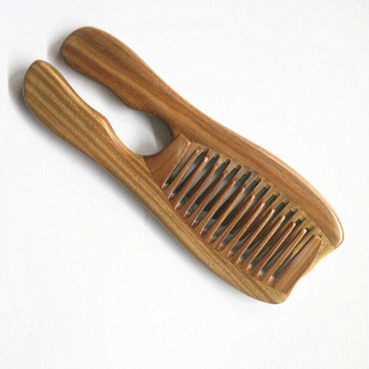 Sandalwood Comb Green Sandalwood Comb