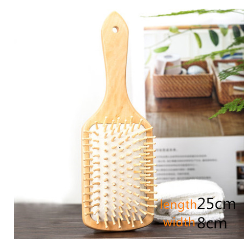 Comb Head Massage Meridians Wooden Comb  Anti Static Hair Loss Comb Massage Comb