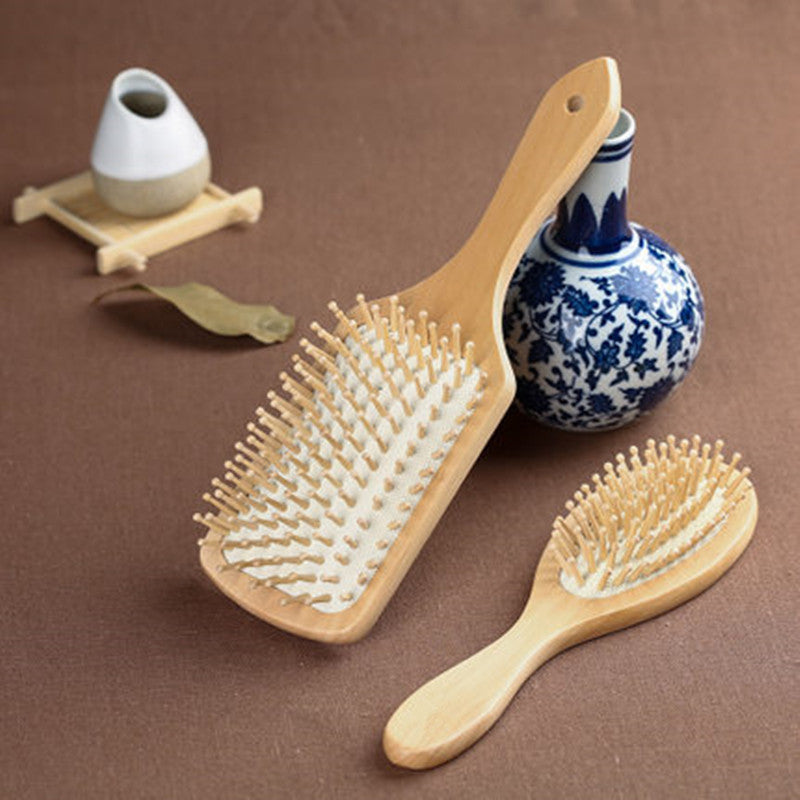 Comb Head Massage Meridians Wooden Comb  Anti Static Hair Loss Comb Massage Comb