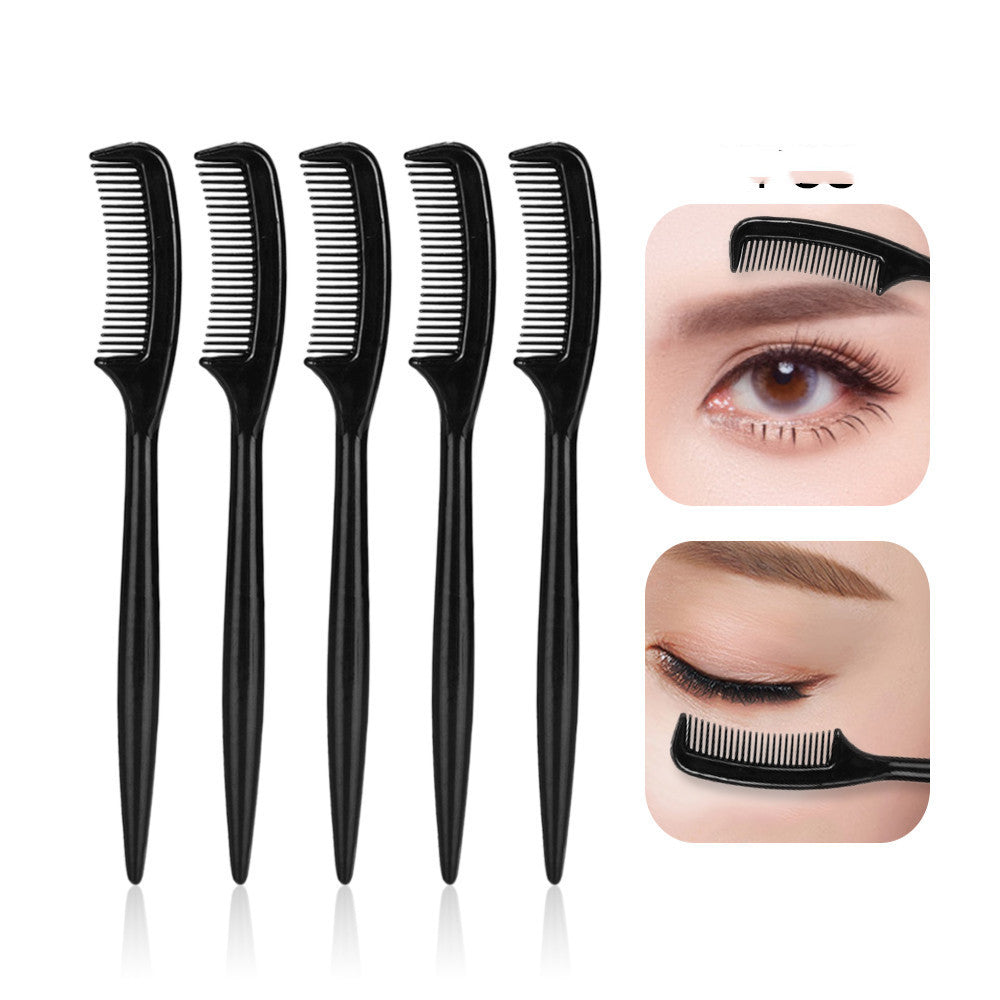 Black Mini Eyebrow Comb Eyelash Comb