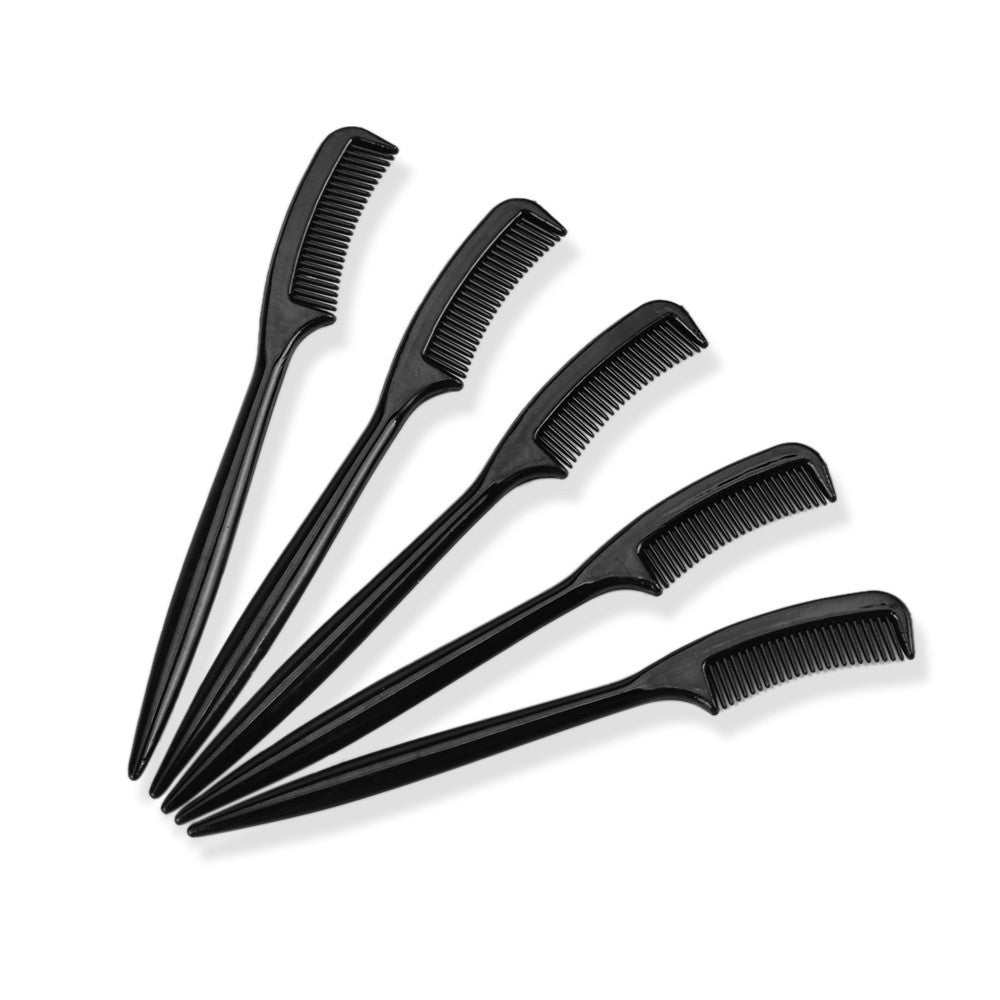 Black Mini Eyebrow Comb Eyelash Comb