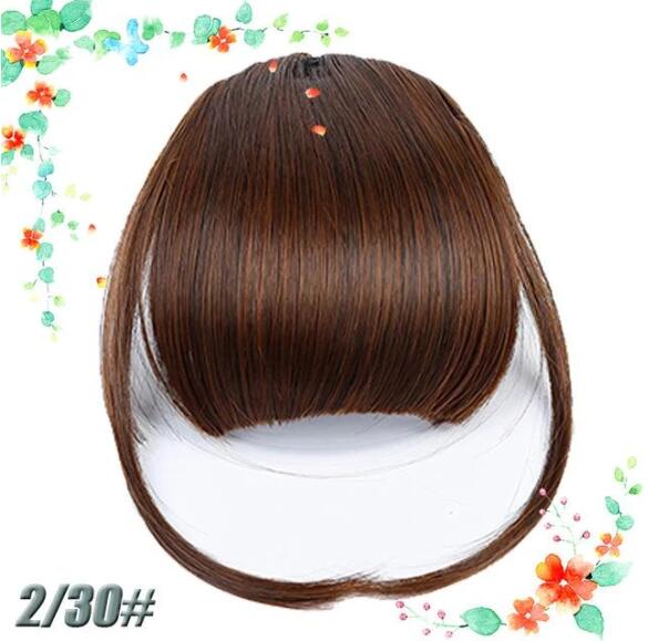 3D Clip-In Bangs Hair Extensions