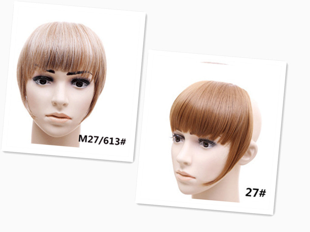 Hair Bangs Hairpiece Accessories Synthetic Fake Bangs