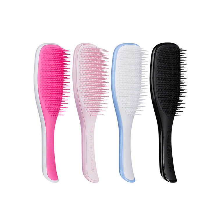 Knotted smooth hair comb massage comb