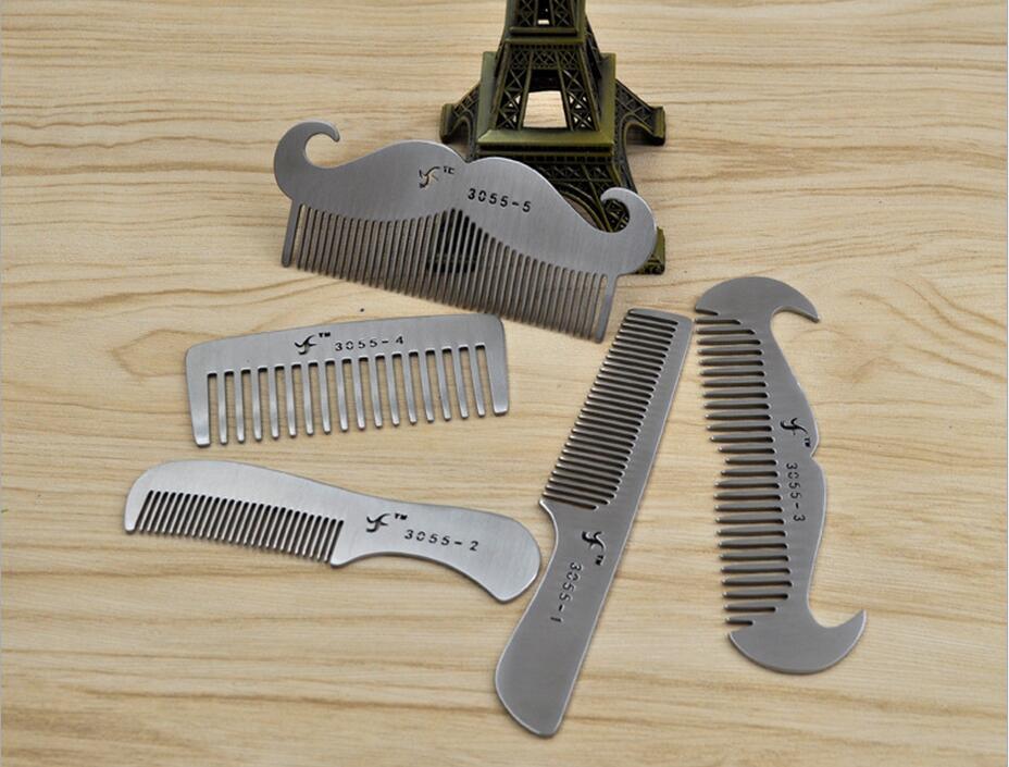 Stainless Steel Beard & Hair Combs