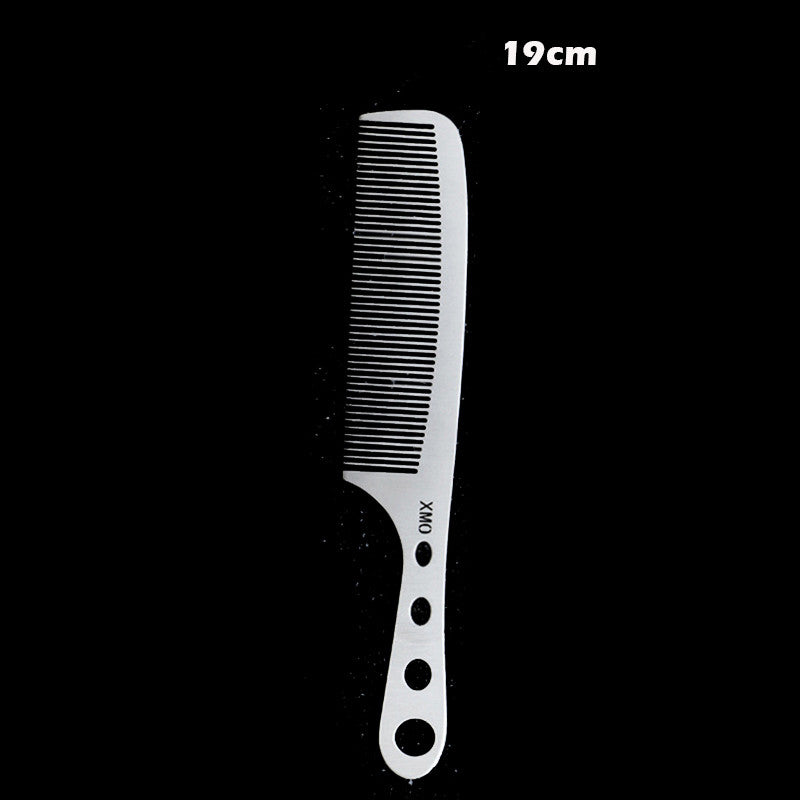 Hairdressing Steel Comb Titanium Steel Comb