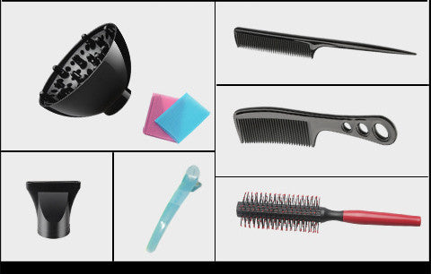 Household Hair Dryer With Complete Accessories