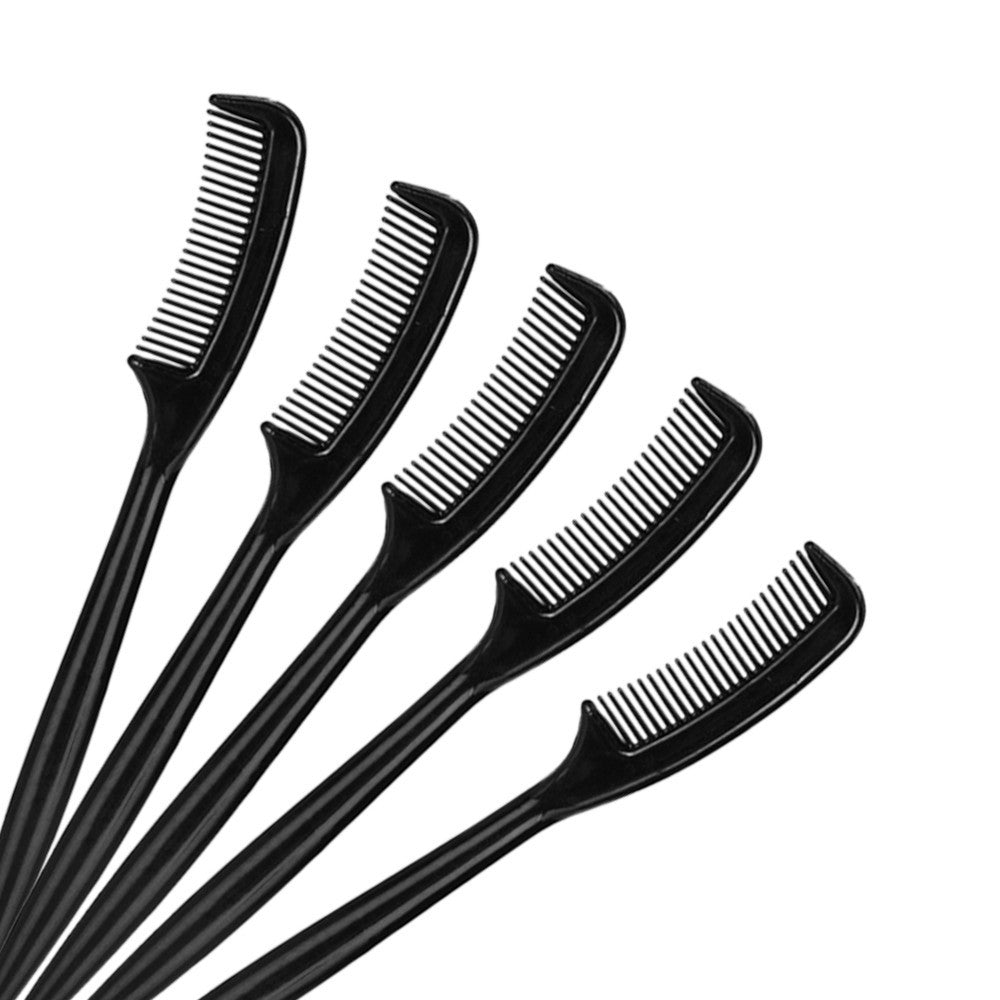 Black Mini Eyebrow Comb Eyelash Comb